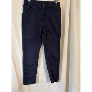 Girls Dark Blue Pants – Size 6X – Made in Myanmar